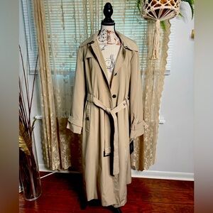NWT LONDON FOG trench coat size XL